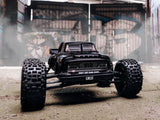 Arrma 1/8 NOTORIOUS 6S V5 4WD BLX Stunt Truck with Spektrum Firma RTR - Black