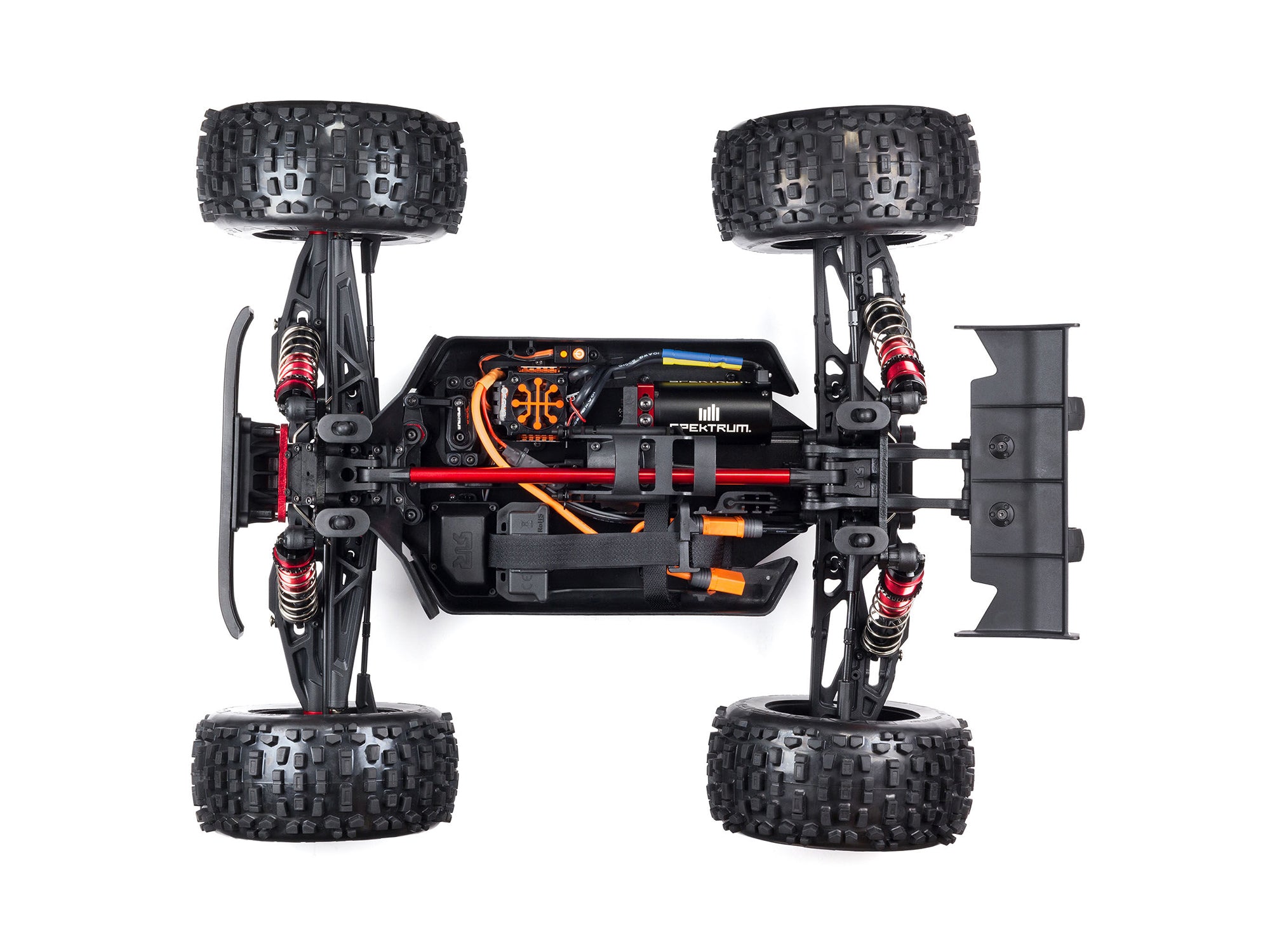 Arrma 1/8 NOTORIOUS 6S V5 4WD BLX Stunt Truck with Spektrum Firma RTR - Black
