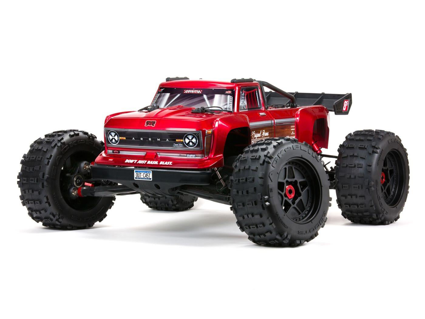 OUTCAST 4X4 8S BLX 1/5th Stunt Truck Red