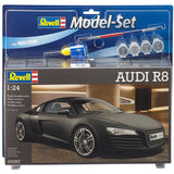 Revell Model Set 67057 Audi R8 Includes Paints, Glue & Brush - DC Models