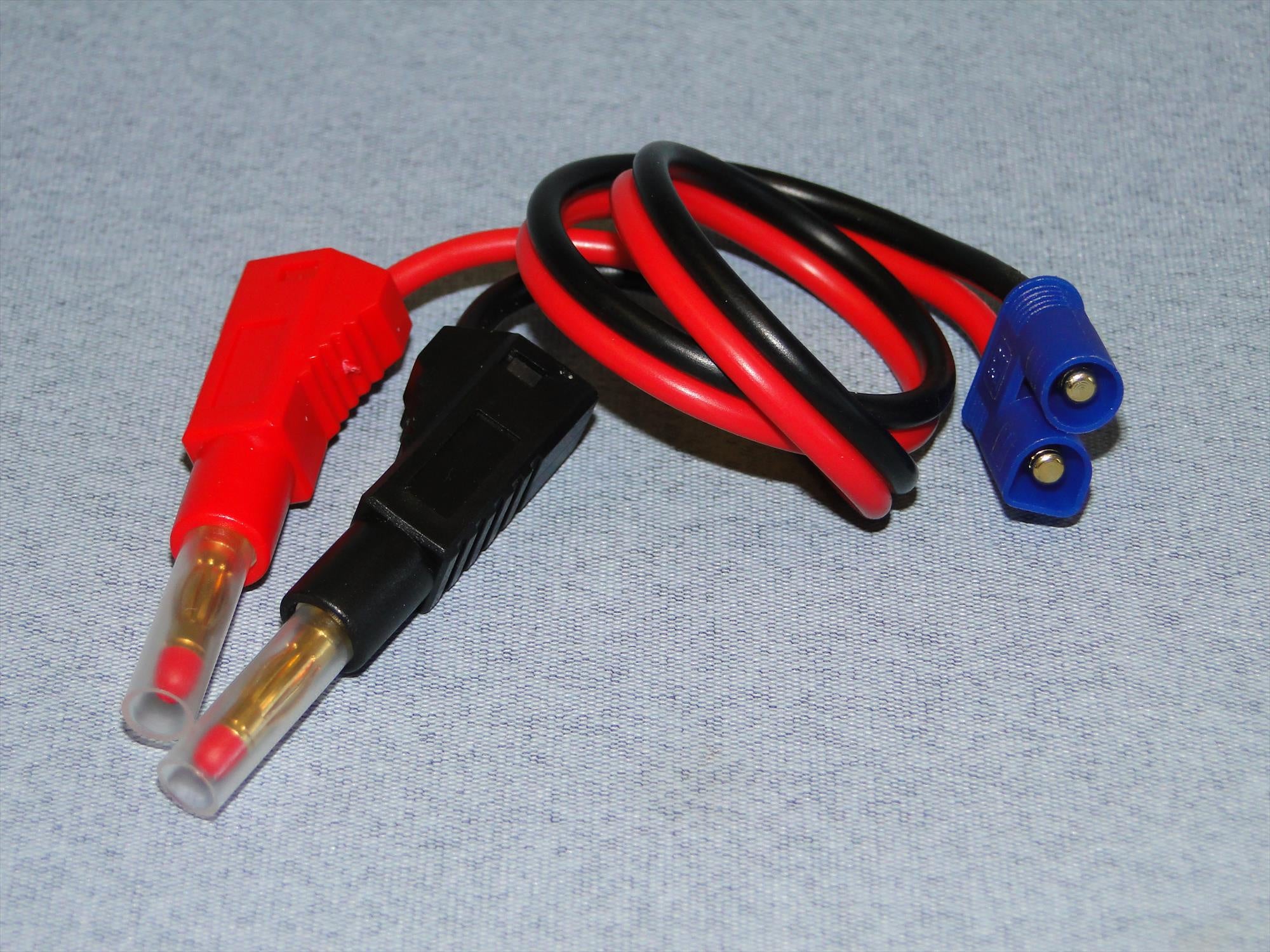 Charge Lead: 4mm Banana to EC3