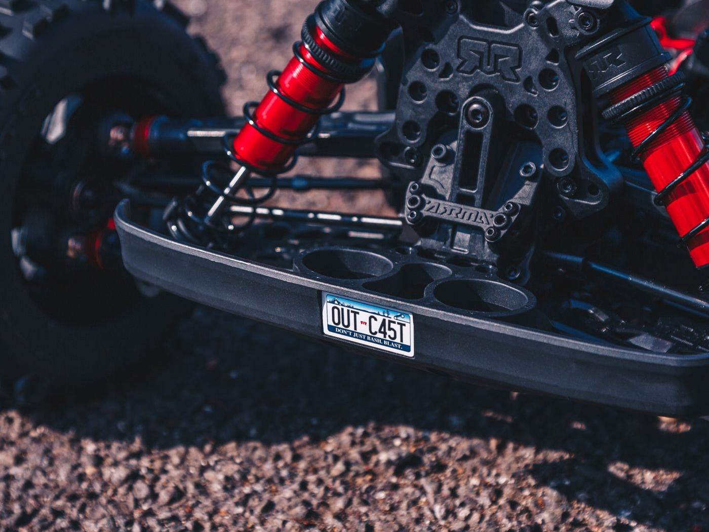 OUTCAST 4X4 8S BLX 1/5th Stunt Truck Red