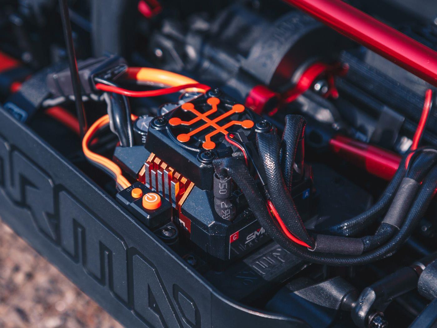 OUTCAST 4X4 8S BLX 1/5th Stunt Truck Red