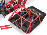 Arrma 1/7 MOJAVE 6S V2 4WD BLX Desert Truck with Spektrum Firma RTR, Red/Black