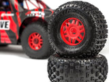 Arrma 1/7 MOJAVE 6S V2 4WD BLX Desert Truck with Spektrum Firma RTR, Red/Black