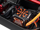 Arrma 1/7 MOJAVE 6S V2 4WD BLX Desert Truck with Spektrum Firma RTR, Red/Black