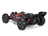 Arrma 1/8 Typhon 6S V5 4WD BLX Buggy with Spektrum Firma RTR, Black