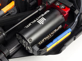 Arrma 1/8 Typhon 6S V5 4WD BLX Buggy with Spektrum Firma RTR, Black