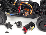Arrma 1/8 Typhon 6S V5 4WD BLX Buggy with Spektrum Firma RTR, Black