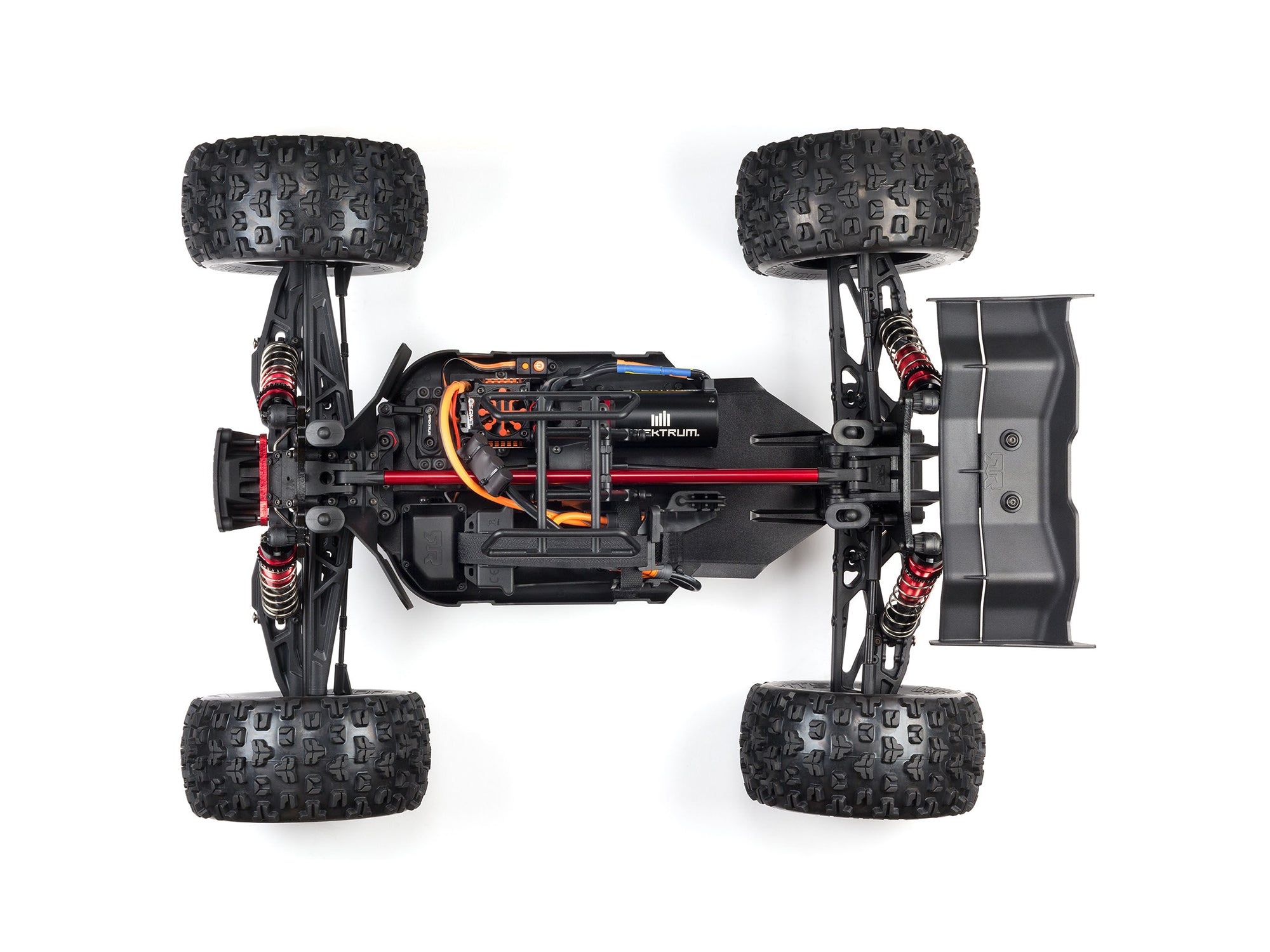Arrma 1/8 KRATON 6S V5 4WD BLX Speed Monster Truck with Spektrum Firma RTR - Red