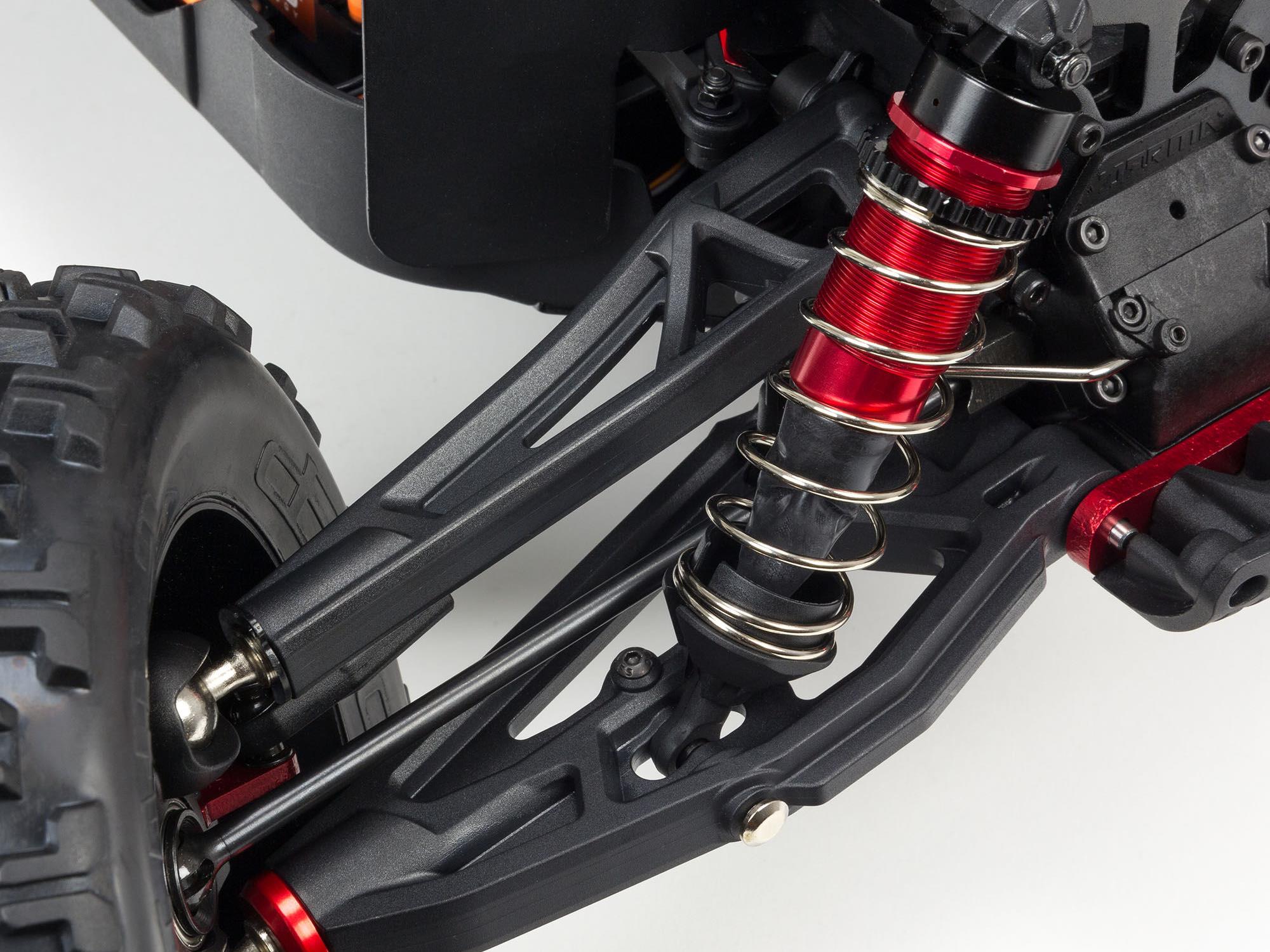 Arrma 1/8 KRATON 6S V5 4WD BLX Speed Monster Truck with Spektrum Firma RTR - Red
