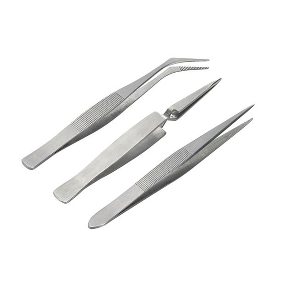 Tweezer set 3pcs