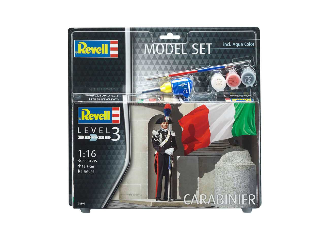 Revell Model Set 62802 Carabinier Includes Paints, Glue & Brush - DC Models