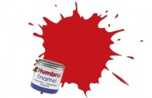 Humbrol Italian Red Gloss Paint 14ml 220 - DC Models