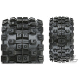 PROLINE BADLANDS MX38 HP 3.8" TYRE+RAID BLACK 8X32 HEX 17MM