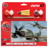 Airfix Small Starter Set - North American Mustang Mk.IV - DC Models