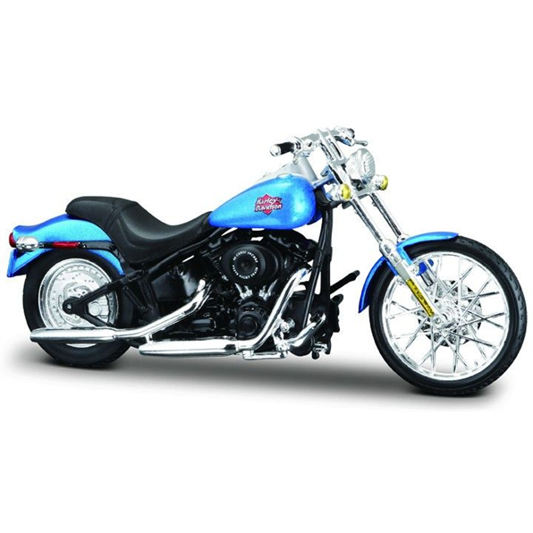 Harley-Davidson Fxstb Night Train 2002 Blu Blue (36) 17086