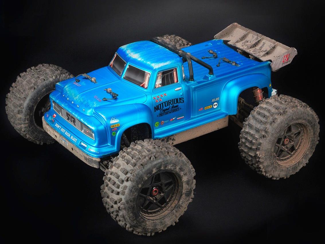 Notorious 6S 4WD BLX 1/8 RTR Blue V4